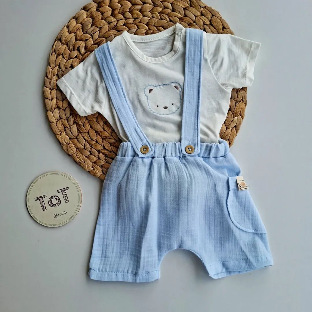 Summer Linen Charm - Baby Boy Set